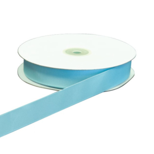 Nastro GROSGRAIN CELESTE rotolo bobina Laghezza 1 cm x 50 mt Decorazione fai da te - art DG1005