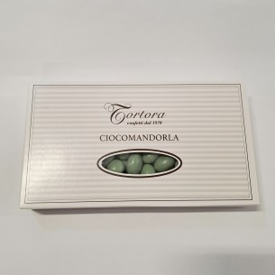 Confetti cioccomandorla Verde Salvia  in confezione da 1kg Art CIOCVERSALV