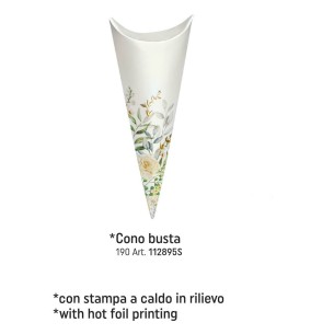 SCATOLA CONO BUSTA 190 BOTANIC  CONF.DA 10PZ ART.12895