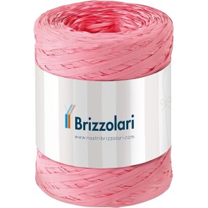 Rotolo Bobina Raffia Sintetica colore Rosa decorazione 5 mm X 200 mt art 6802.05