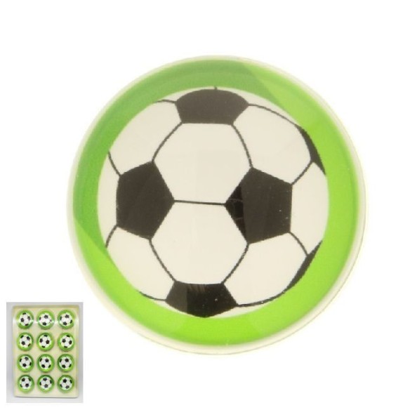 Set 12 Pezzi Bomboniera Bomboniere Pallone Palla Calcio 3D Cc39851