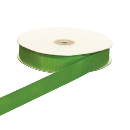 Nastro GROSGRAIN VERDE rotolo bobina Laghezza 2 cm x 50 mt Decorazione fai da te - art DG2007